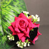 Elegant Artificial Rose Flower Hair Claw Clip for Girls & Women