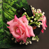 Elegant Artificial Rose Flower Hair Claw Clip for Girls & Women