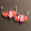 Adorable Butterfly Glitter Hair Clips for Girls (Pack of 2)