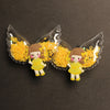 Adorable Butterfly Glitter Hair Clips for Girls (Pack of 2)