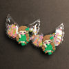 Adorable Butterfly Glitter Hair Clips for Girls (Pack of 2)