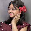 Elegant Bow Hair Clips with Pearls – Set of 2