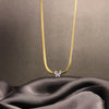 Minimalist Gold Butterfly Pendant Necklace – Elegant Choker Style