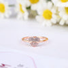 SFS065 - Mama Letter Heart Shape Alloy Plating Zircon Mother's Day Women's Open Ring