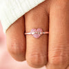 SFS065 - Mama Letter Heart Shape Alloy Plating Zircon Mother's Day Women's Open Ring