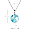 SFS032 - Cloud Pendant Necklace Alloy Resin Women's Fashion Jewelry