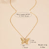 SFS020 - Sweet Simple Style Classic Butterfly Zinc Alloy Necklace