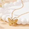 SFS020 - Sweet Simple Style Classic Butterfly Zinc Alloy Necklace