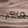 10-Piece Fashion Ring Set – Silver, Black & Rose Gold Variants