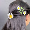 Plumeria Flower Hair Clip & Pin Set – Tropical Floral Hair Accessories