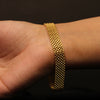 Classic Gold Mesh Chain Bracelet – Elegant Everyday Style