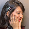 Fun Text Hair Pin Set – “Mr/Mrs, Love, OMG, Smile, Yes” Word Clips