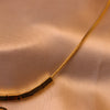 Gold Butterfly Pendant Necklace with Cube Chain