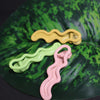 Wavy Pastel Hair Clip Set – Fun Spring Colors