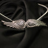 Silver Angel Wing Waist Belt – Metallic Statement Kamarbandh