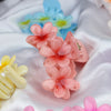 Floral Hair Claw Clips