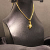 Unique Double-Chain Hand Necklace – Gold & Silver Interlocking Hand Design