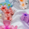 Floral Hair Claw Clips