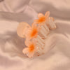 Floral Hair Claw Clips