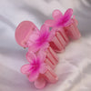 Floral Hair Claw Clips