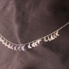 Silver Butterfly Charm Anklet for Women