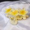 Floral Hair Claw Clips- Svins Finds