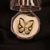 Golden Butterfly Outline Ring – Adjustable Minimalist Fashion Jewelry- Svins Finds