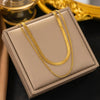 Double layer 18K gold plated snake chain necklace for women - Svins