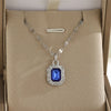 SFS064 - Stainless Steel Rhinestone Zinc Alloy Wholesale Pendant Necklace