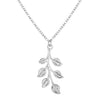 SFS026 - Popular Leaf Sweater Chain Retro Simple High-end Women's Fashion Necklace