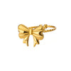 SFS014 - Elegant Bow Knot Twisted Ring – 18K Gold Plated Adjustable Jewelry