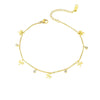 SFANK201 - Stainless Steel Butterfly Chain Anklet – Single