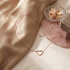 SFS033-Basic Heart Shape Metal Plating Waist Chain for Women 60 TO 80CM- Body Chain Belt